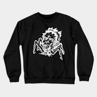 The Head that Wouldn't Die (white) Crewneck Sweatshirt